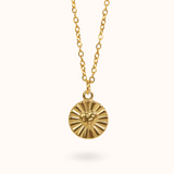 Love Coin ketting goud