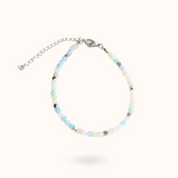 Morganite Bracelet Silver