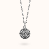 Love Coin ketting zilver