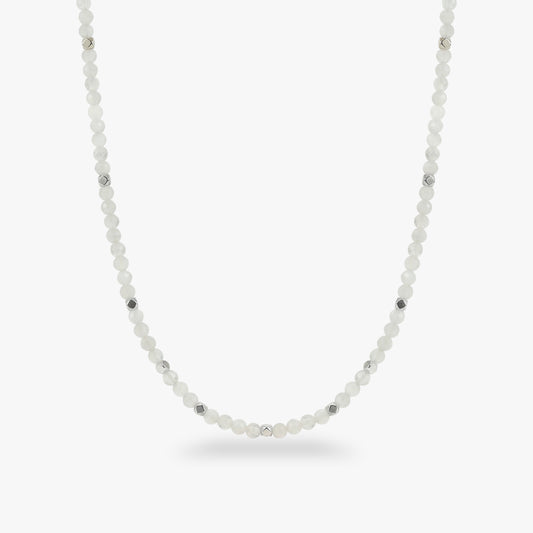 Mondstein Choker Silber