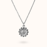 Bloemenketting Zilver