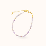 Amethyst Bracelet Gold