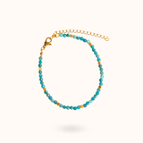 Apatite Bracelet Gold
