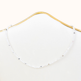 Maansteen Choker Zilver