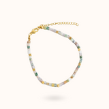 Indisches Achat Armband Gold