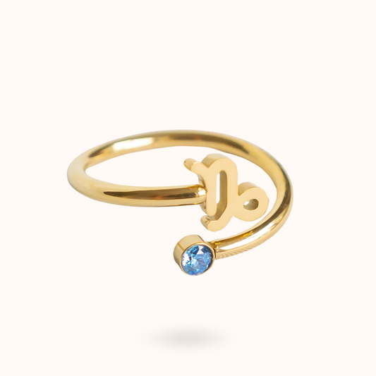 Sterrenbeeld Ring Steenbok