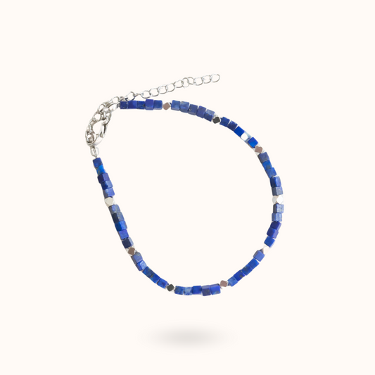 Lapis Lazuli Armband Zilver
