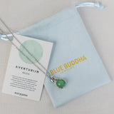 Aventurin Embrace Halskette Silber