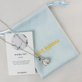 Howlith Embrace Halskette Silber