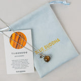 Tigerauge Embrace Halskette Silber