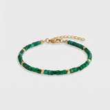 Malachite Bracelet Gold
