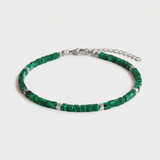Malachite Bracelet Silver