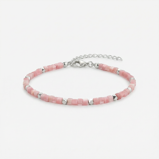 Rhodonit Armband Silber