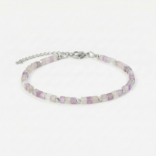 Amethyst Armband Silber