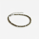 Pyrite Bracelet Silver