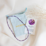 Amethyst Choker Silver