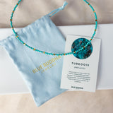 Turquoise Choker Gold