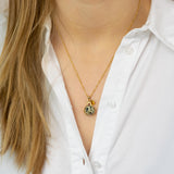 Dalmatische Jaspis Embrace Ketting goud