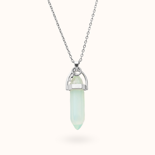 Ketting Hanger Opaliet (Communicatie) Zilver