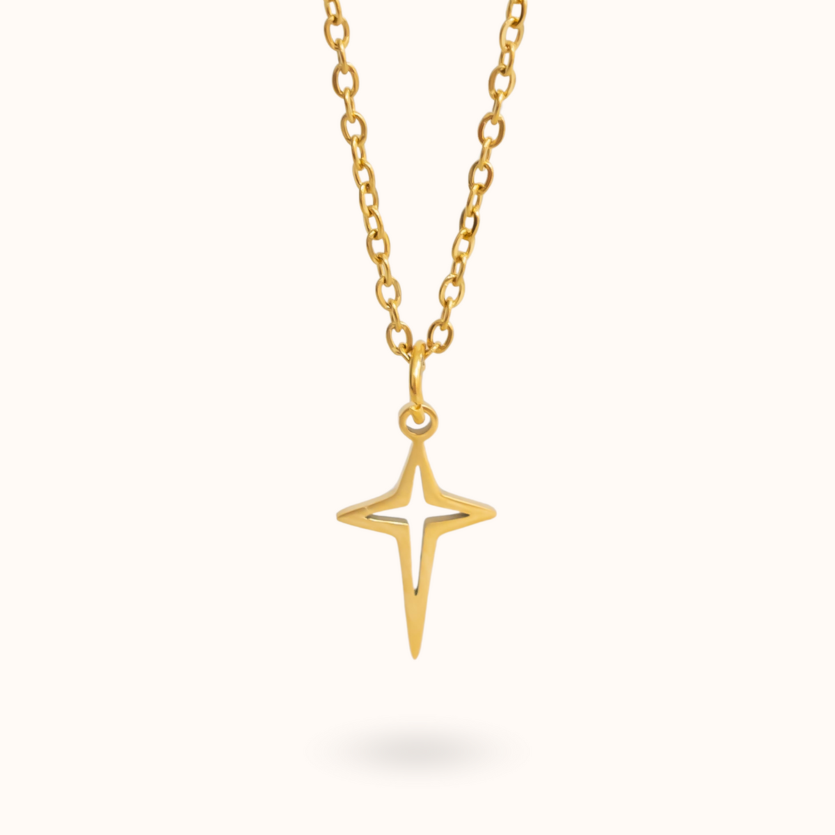 Star Necklace Gold