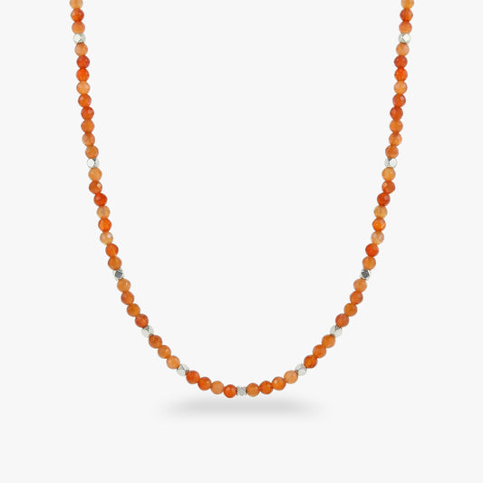 Karneol Choker Silber