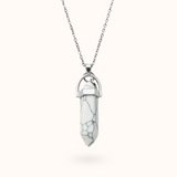 Ketting Pendant Howliet (Kalmte) Zilver