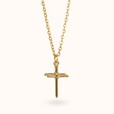 Kruis ketting goud