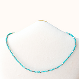 Turquoise Choker Zilver