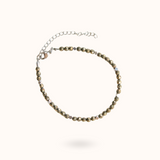 Pyrite Bracelet Silver