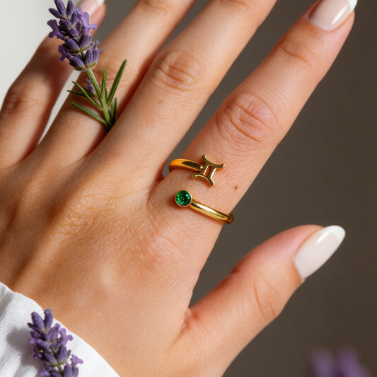 Sternzeichen Ring Zwillinge