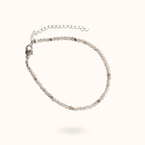 Smoky Quartz Bracelet Silver