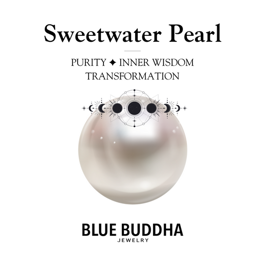 Fine Line oorbellen Sweetwater Pearl Ball Goud