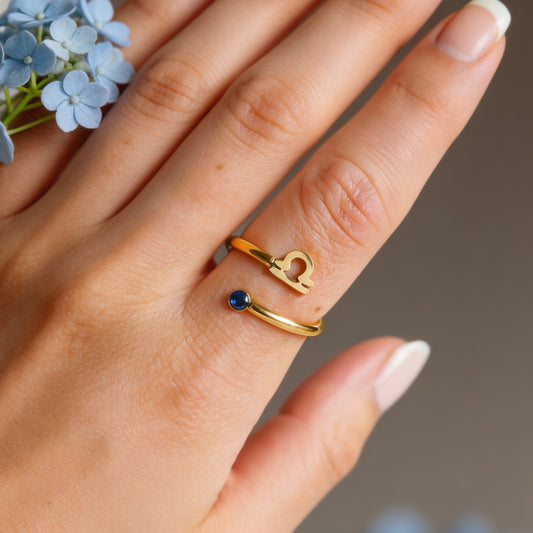 Sternzeichenring Waage