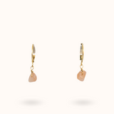 Gemstone Earrings Sun Stone (Joy) Gold