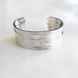 Bangle - Wanderlust - Silver