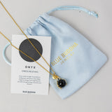Onyx Embrace Ketting Goud