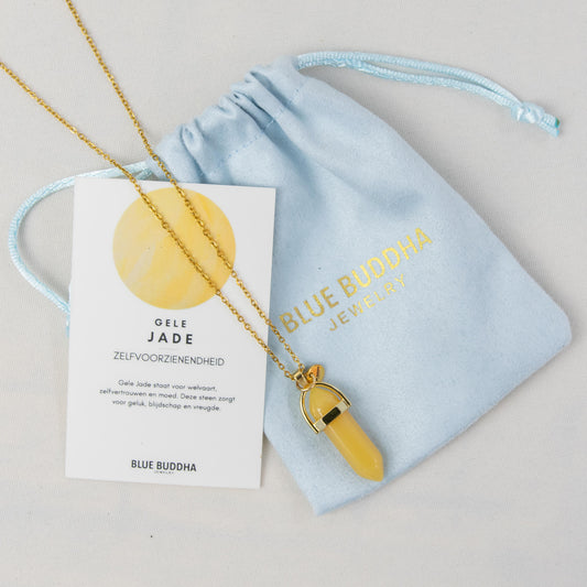 Ketting Pendant Picture Jaspis (Harmonie) Goud