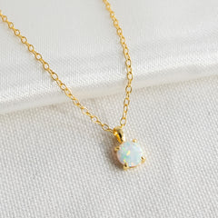 Fine Opal Necklace