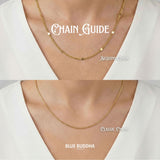 Watermeloen Toermalijn Embrace Ketting Goud