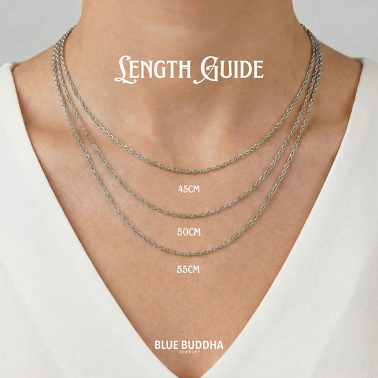 Onyx Embrace Ketting Zilver