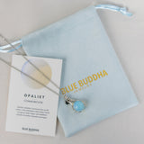 Opaliet Embrace Ketting Zilver