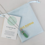 Ketting Pendant Aventurijn (Welzijn) Zilver