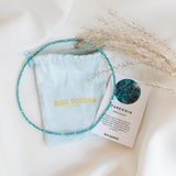 Turquoise Choker Zilver