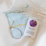 Amethyst Bracelet Gold