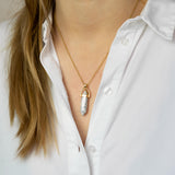 Ketting Pendant Howliet (Kalmte) Goud