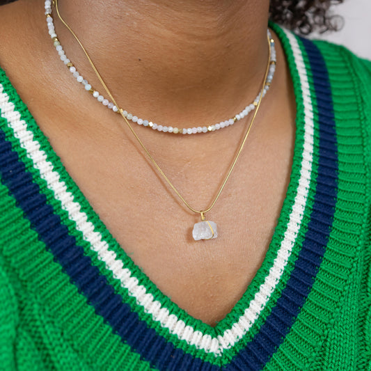 Morganiet Choker Goud