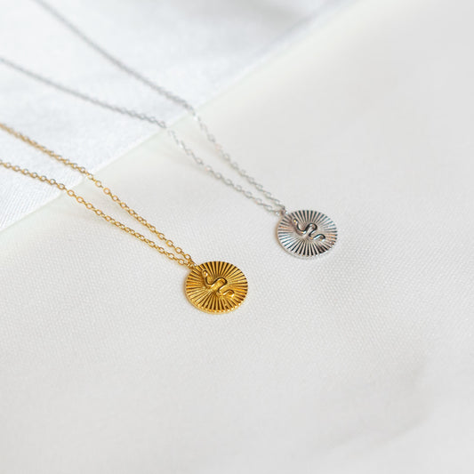 Snake Coin Necklace